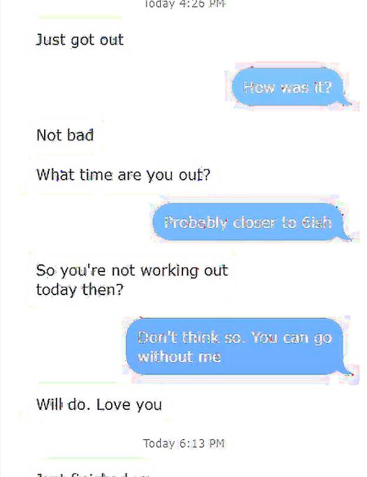 Guy From Gym Texting My Fiancé