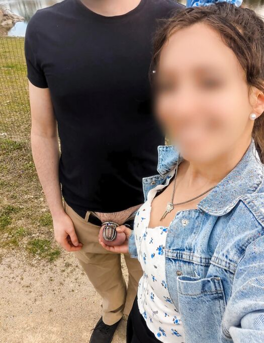 Going For A Walk With My Cuckold Boyfriend