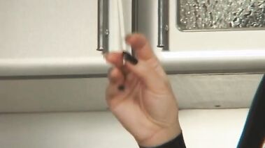 Latex domina fucks her slave's ass hard with a big strapon