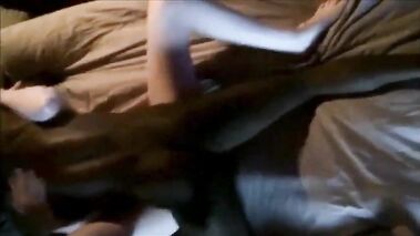 Blonde wife enjoying her BBC