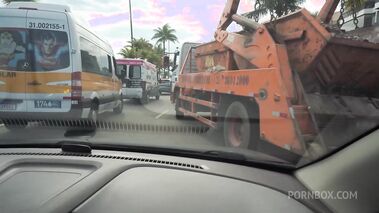 Hot Latina double penetrated in both holes