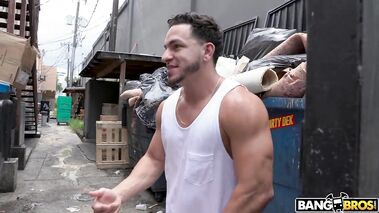 Public fucking of blonde in various places