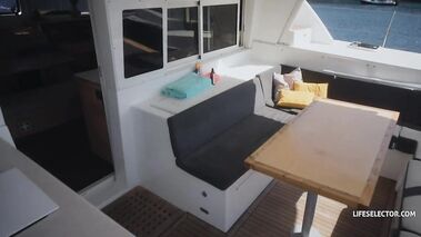 Hot blonde does anal on a boat