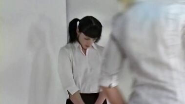 Spanked by strict blonde