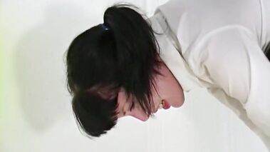 Spanked by strict blonde