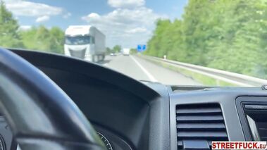 Surfer girl picked up and fucked in a car