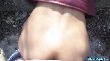 Innocent European girl fucking for money