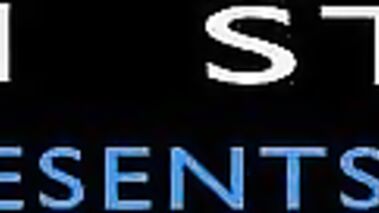 Cute brunette in an interracial gangbang