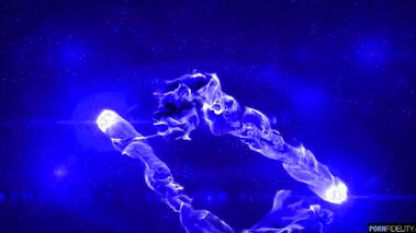 She squeezes every last drop of cum from his balls in her bridal lingerie