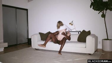 Sexy blonde cheating wife squirting on a BBC