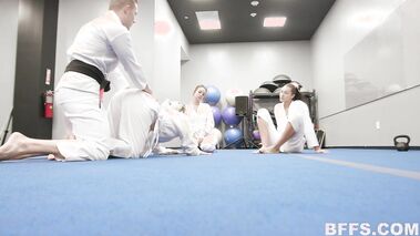 Karate Girls Foursome