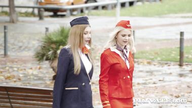 Stewardesses Ass Fucked By The Pilot