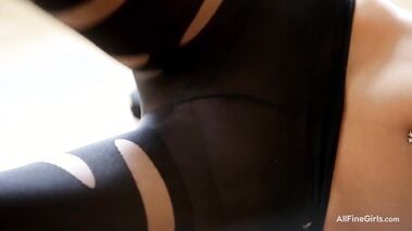 Candice Luca Naughty Yoga