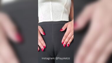 Naughty Librarian Camel Toe Tease