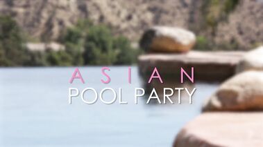 Asian Pool Party