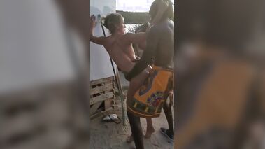 Amateur French MILF Hotwife Cuckolding In Guadeloupe