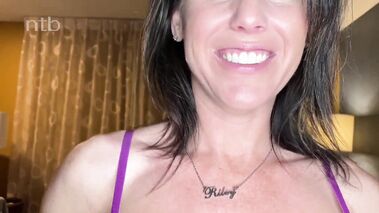 Brunette Housewife Loves Sucking His Big Black Balls