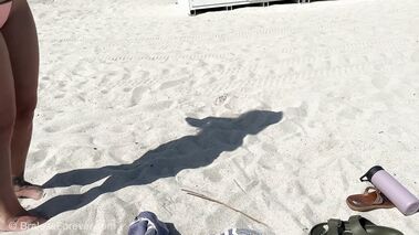 Thong Bikini Topless Tanning