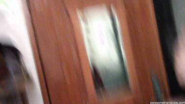 Redhead Strokes Cock