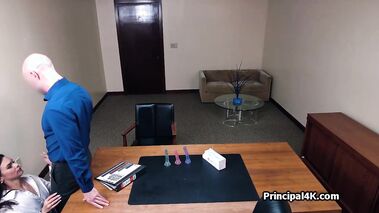 A nasty deal with the horny principal