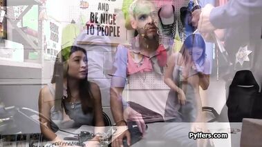 Petite Latina suspect gangbanged by four hard dicks