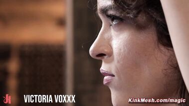 Bound Slave Victoria Voxxx Gagged, Plugged and Fucked in Pain