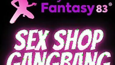 Sex Shop GangBang avec des inconnus