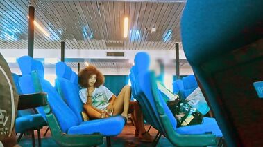 GentlyPerv Flashes Cock on Boat and Gets Sloppy Blowjob