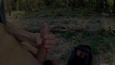 GentlyPerv Outdoor Blowjob After Public Dick Flash