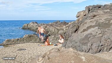 GentlyPerv Public Flash & Sex - Nude Beach Girls