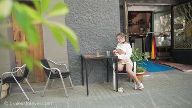 Luna Hale Buttplugged In Public