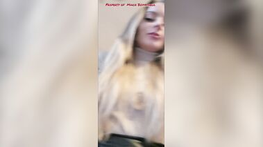 Exhib au Pub avec mon lush enfoncer