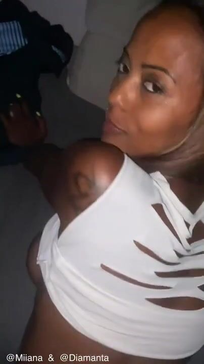 Miiana et Diamanta - Soiree libertine tres chaude